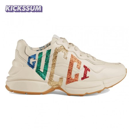 GUCCI RHYTON GLITTER SNEAKER