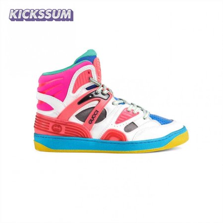 GUCCI BASKET SNEAKERS WHITE DEMETRA - GC069