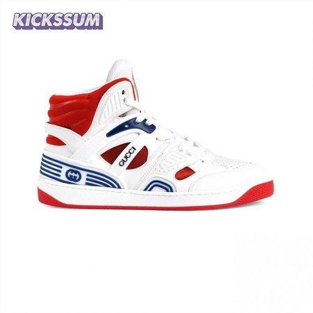 GUCCI BASKET SNEAKERS WHITE DEMETRA - GC068