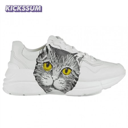 GUCCI RHYTON SNEAKER WITH MYSTIC CAT