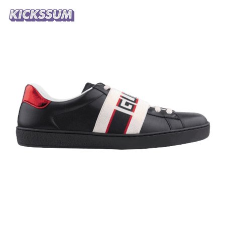 GUCCI STRIPE LEATHER SNEAKER - GC4