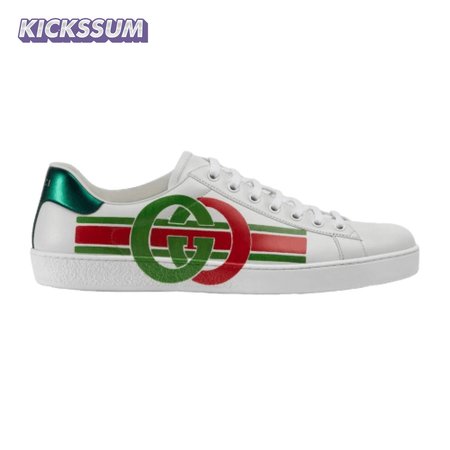 GUCCI MEN'S ACE SNEAKER WITH INTERLOCKING G - GC8