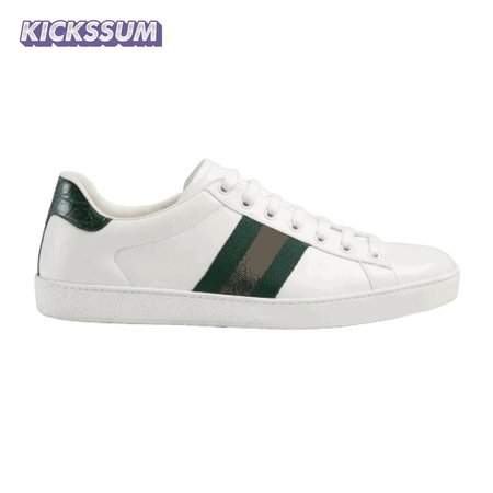 GUCCI ACE LEATHER SNEAKER - GC34
