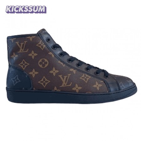 monogram high top sneaker 053