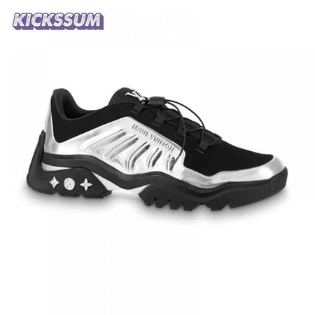 millenium sneakers in sliver - lsvt279