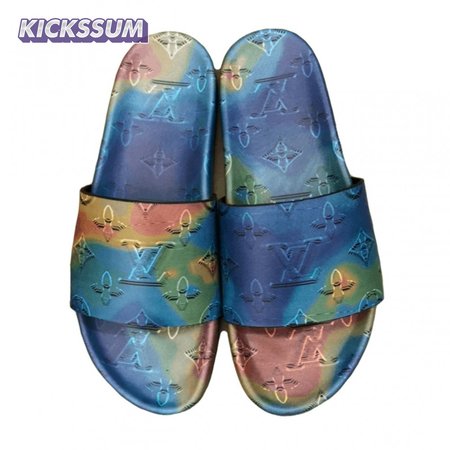 monogram 3d effect print slides - s44